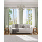 Table d'appoint à 2 niveaux en panneaux de particules avec étagère ouverte 13,98''L x 19,09''H Blanc
