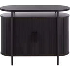 Etka Tambour Doors Compact Sideboard - MED3111 - Safavieh