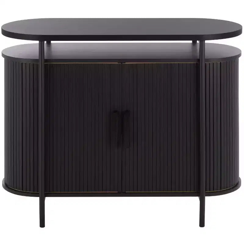 Etka Tambour Doors Compact Sideboard - MED3111 - Safavieh