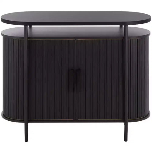 Etka Tambour Doors Compact Sideboard - MED3111 - Safavieh