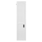 Lit escamotable Queen en contreplaqué et MDF avec armoire en rotin 68.9''H x 67.3''W