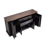 Meuble de rangement de ferme en MDF avec portes coulissantes et tiroirs 160 cm (L) x 81 cm (H)