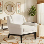 Polibi Flared-Arm Accent Chair