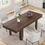 Table à manger extensible en bois 160-220 cm (L) x 77 cm (H)