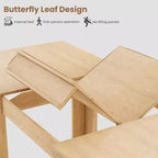 Table à manger extensible en bois 160-220 cm (L) x 77 cm (H)