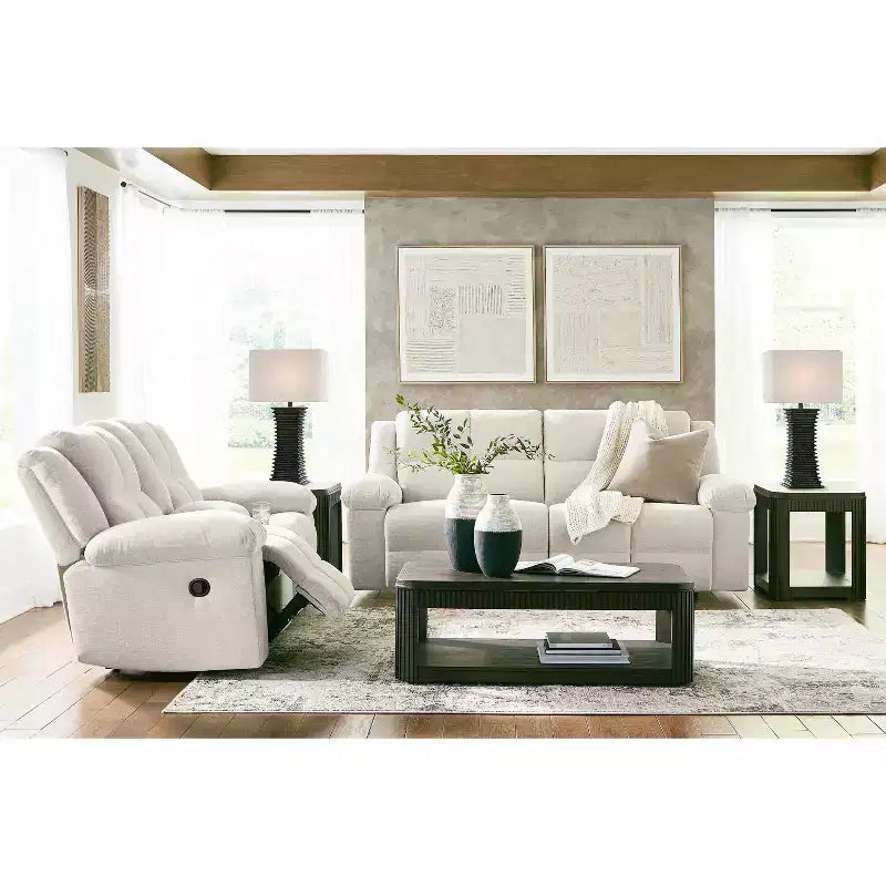 Table basse relevable en bois massif avec roulettes 17''H x 48''W x 25.88''D